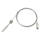 Kanlux 1500 mm sodronyos rögzítő lámpatestekhez, acél, ROPE - 2 db/csomag
