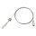 Kanlux 1500 mm sodronyos rögzítő lámpatestekhez, acél, ROPE - 2 db/csomag