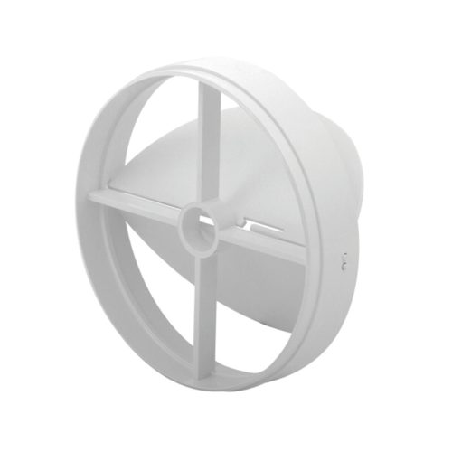 Kanlux Ø120 mm, fehér csőventillátorra szerelhető visszacsapó szelep