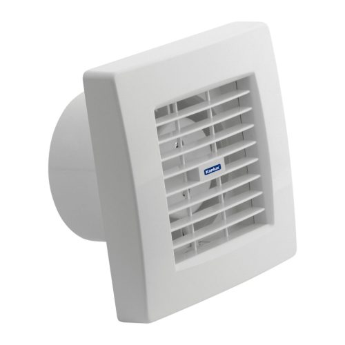 Kanlux 19W, 100 m³/h, 96x155 mm, IPX4, 42 dB, 50Hz, 2550 ford/perc, fehér fali süllyesztett fürdőszobai ventilátor, TWISTER AOL100B