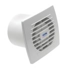 Kanlux 20W, 150 m³/h, 103x162 mm, IPX4, 38 dB(A), 50Hz, 2550 ford/perc, fehér fali süllyesztett fürdőszobai ventilátor, CYKLON EOL120HT - páraérzékelővel