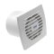 Kanlux 20W, 150 m³/h, 103x162 mm, IPX4, 38 dB(A), 50Hz, 2550 ford/perc, fehér fali süllyesztett fürdőszobai ventilátor, CYKLON EOL120HT - páraérzékelővel