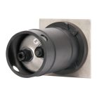 Kanlux GU10, IP67, 145x110 mm, IK10, rozsdamentes acél színű, acél házas, négyszög alakú járőfelületbe süllyesztett lámpatest, BERG DL