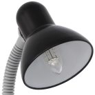 Kanlux E27, IP20, 190 mm, ezüst, műanyag asztali lámpa, SUZI - asztalra csíptethető