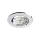 Kanlux Gx5,3, 12V, IP20, Ø79 mm, alumínium, alumínium házas, kerek, 30°-ban állítható mennyezeti spot lámpatest, RADAN
