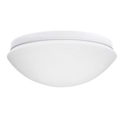   Kanlux E27, IP44, Ø280 mm, fehér, műanyag házas, kerek, mozgásérzékelős mennyezeti lámpatest, PIRES