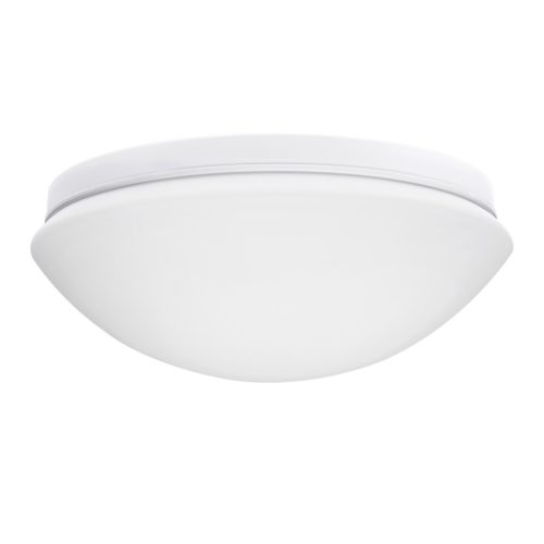 Kanlux E27, IP44, Ø280 mm, fehér, műanyag házas, kerek, mozgásérzékelős mennyezeti lámpatest, PIRES