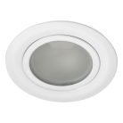 Kanlux G4, Ø73 mm, fehér színű, acél házas spot lámpatest bútorvilágító, GAVI