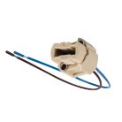 Kanlux kerámia lámpafoglalat, 250V AC, 2A, G9 foglalat - beépíthető kivitel 15 cm bekötővezetékkel, max. 180 °C üzemi hőmérséklet