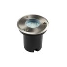 Kanlux 1W, 50 lm, 6500K, IP67, Ø95 mm, ezüst színű, alumínium házas, henger alakú hideg fehér járőfelületbe süllyesztett LED lámpatest, GORDO N