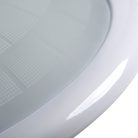 Kanlux 2xE27, IP20, Ø65 mm, fehér, acél házas, kerek, mozgásérzékelős mennyezeti lámpatest, FOGLER