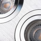 Kanlux Gx5,3, 12V, IP20, 90x170 mm, szálcsiszolt alumínium, alumínium házas, szögletes, 30°-ban állítható mennyezeti spot lámpatest, SEIDY