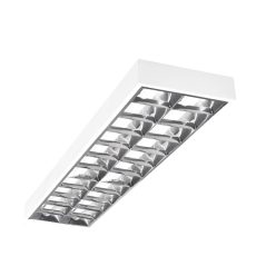   Kanlux 2xG13, fehér, acél házas, 295x1225 mm, falon kívüli lámpatest, NOTUS