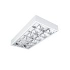 Kanlux 2xG13, fehér, acél házas, 300x615 mm, falon kívüli lámpatest, NOTUS