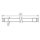 Kanlux 18W, 1250 lm, 6500K, 600 mm, hideg fehér LED fénycső, T8 - 15 000 h élettartam