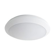   Kanlux 16W, 1300 lm, 4000K, IP66, Ø300 mm, kerek természetes fehér LED mennyezeti lámpatest, mozgásérzékelős, automatikus fényerőcsökkentéssel, DABA N