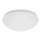 Kanlux E27, IP44, Ø277 mm, fehér, műanyag házas, kerek, mozgásérzékelős mennyezeti lámpatest, PIRES