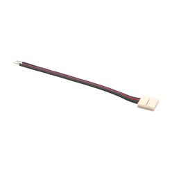   LED szalag gyorscsatlakozós toldó, 10 mm-es, színes RGB LED szalagokhoz