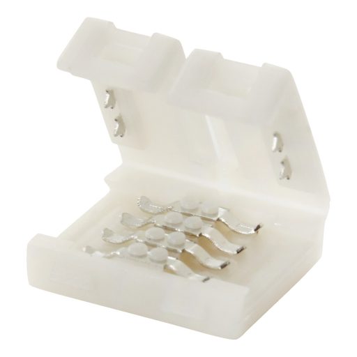 LED szalag gyorcsatlakozós toldó, vezetékkel, 170 mm hosszú, 10 mm-es, színes RGB LED szalagokhoz