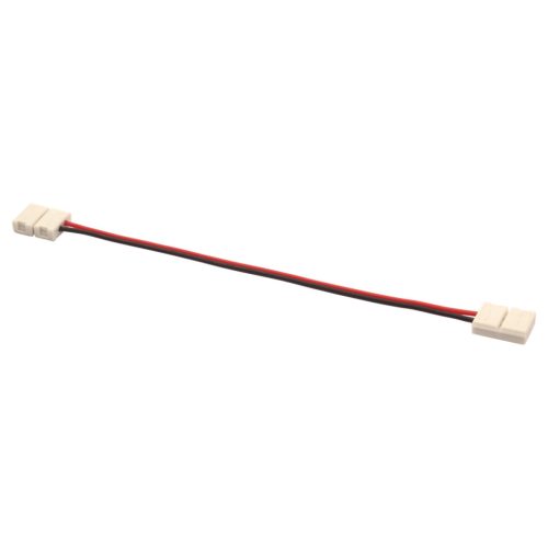 LED szalag gyorcsatlakozós toldó, vezetékkel, 170 mm hosszú, 8 mm-es, egyszínű LED szalagokhoz