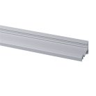 Kanlux 10x1000 mm sarokba szerelhető eloxált alumínium LED szalag profil, PROFILO C-sarokba 30/60 fokos világítási szöggel, max 10 mm széles LED szalaghoz