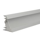Kanlux 10x1000 mm sarokba szerelhető eloxált alumínium LED szalag profil, PROFILO C-sarokba 30/60 fokos világítási szöggel, max 10 mm széles LED szalaghoz