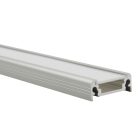 Kanlux 10x1000 mm lapos felületre szerelhető eloxált alumínium LED szalag profil, PROFILO D - max 10 mm széles LED szalaghoz