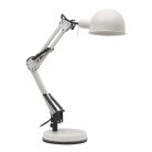 Kanlux E14, IP20, 530 mm, fehér, műanyag/fém asztali lámpa, PIXA