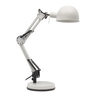Kanlux E14, IP20, 530 mm, műanyag/fém asztali lámpa, PIXA