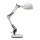 Kanlux E14, IP20, 530 mm, fehér, műanyag/fém asztali lámpa, PIXA