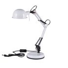 Kanlux E14, IP20, 530 mm, fehér, műanyag/fém asztali lámpa, PIXA