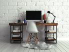 Kanlux E14, IP20, 530 mm, fekete, műanyag/fém asztali lámpa, PIXA