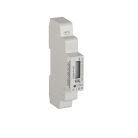 Kanlux, 1 fázisú 45A digitális LCD villamosenergia-fogyasztásmérő (DIN sínre szerelhető), KDEM-1P LCD – MID hitelesített villanyóra, 5 év garancia​