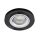 Kanlux Gx5,3, 12V, IP20, Ø90 mm, fekete, üveg házas, kerek, mennyezeti spot lámpatest, MORTA