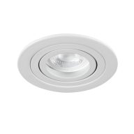  Kanlux Gx5,3, 12V, IP20, Ø92 mm, alumínium házas, kerek, 30°-ban állítható mennyezeti spot lámpatest, SEIDY