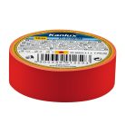 Kanlux 19 mm x 20 m x 0,13 mm, 600 V, 80 °C, piros öntapadó PVC szigetelőszalag