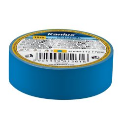   Kanlux 19 mm x 20 m x 0,13 mm, 600 V, 80 °C, kék öntapadó PVC szigetelőszalag