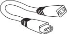 Kanlux, 17 cm fehér összekötő kábel LED bútorlámpákhoz, 2,5A/250V, IP20, LINUS LINK - egyszerű telepítés, 2 év garancia