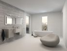 Kanlux 12W, 1070 lm, IP44, 4000K, fehér színű, alumínium házas, 110x600 mm, természetes fehér tükörvilágító, ASTEN