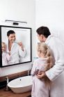 Kanlux 15W, 1450 lm, IP44, 4000K, fehér színű, alumínium házas, 110x900 mm, természetes fehér tükörvilágító, ASTEN