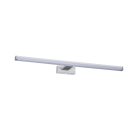 Kanlux 12W, 1010 lm, 4000K, IP44, króm színű, alumínium házas, 110x600 mm, természetes fehér tükörvilágító, ASTEN