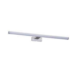   Kanlux 12W, 1010 lm, 4000K, IP44, króm színű, alumínium házas, 110x600 mm, természetes fehér tükörvilágító, ASTEN