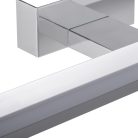 Kanlux 12W, 1010 lm, 4000K, IP44, króm színű, alumínium házas, 110x600 mm, természetes fehér tükörvilágító, ASTEN