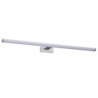 Kanlux 15W, 1340 lm, IP44, 4000K, króm színű, alumínium házas, 110x900 mm, természetes fehér tükörvilágító, ASTEN