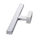 Kanlux 15W, 1340 lm, IP44, 4000K, króm színű, alumínium házas, 110x900 mm, természetes fehér tükörvilágító, ASTEN