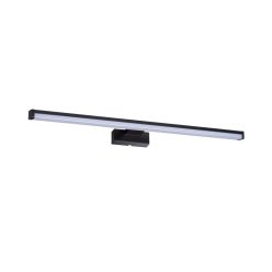   Kanlux 12W, 910 lm, IP44, 4000K, fekete színű, alumínium házas, 110x600 mm, természetes fehér tükörvilágító, ASTEN
