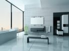 Kanlux 12W, 910 lm, IP44, 4000K, fekete színű, alumínium házas, 110x600 mm, természetes fehér tükörvilágító, ASTEN