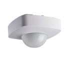 Kanlux PIR mozgásérzékelő SENTO, fehér, műanyag, 102×102×60 mm – 3xPIR jelenlétérzékelő, H360/V120 érzékelési szög, IP20, 2000VA kapcsolható teljesítmény