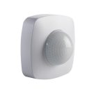 Kanlux PIR mozgásérzékelő SENTO, fehér, műanyag, 102×102×60 mm – 3xPIR jelenlétérzékelő, H360/V120 érzékelési szög, IP20, 2000VA kapcsolható teljesítmény