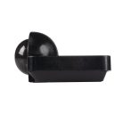 Kanlux PIR mozgásérzékelő SENSQUARE-B/B, fekete, műanyag, 76×58×110 mm – H360 érzékelési szög, IP54 védettség, 1200VA kapcsolható teljesítmény